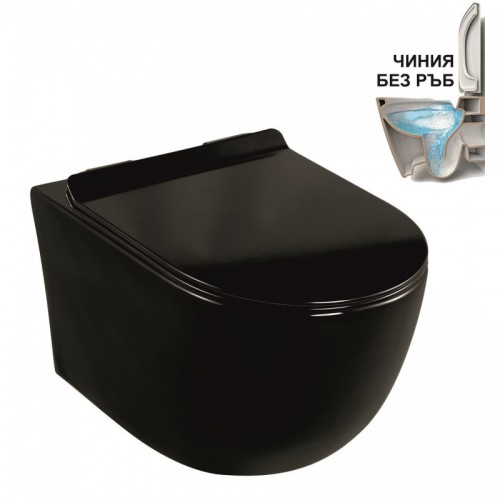 Стенна тоалетна чиния ICC 3755B BIDET 